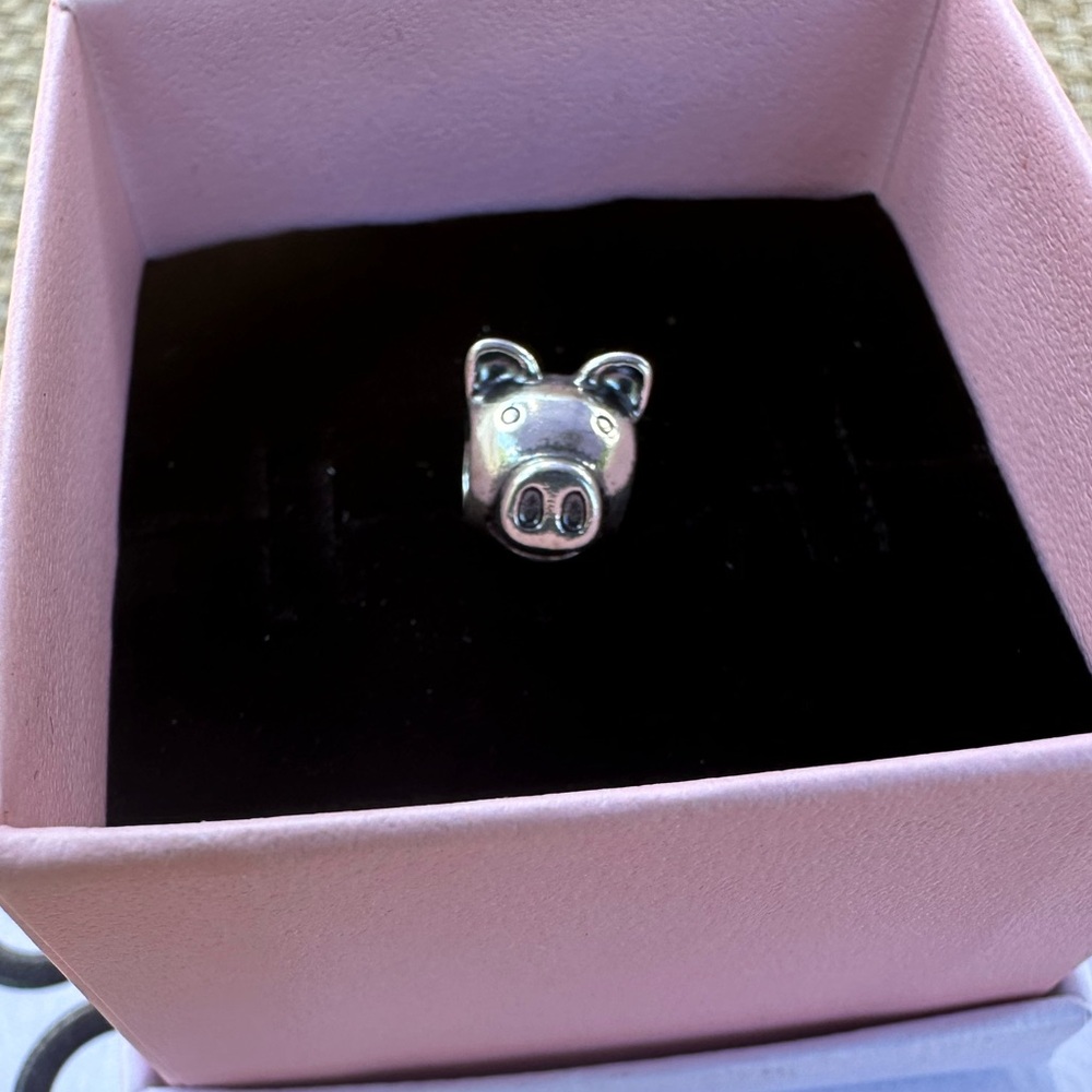 Pandora Pig Charm